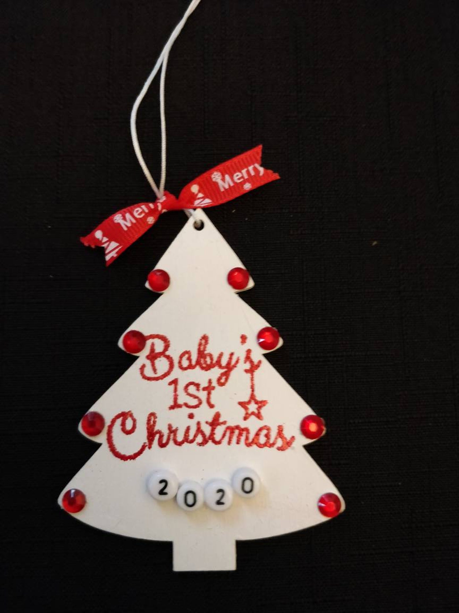 Première décoration de Noël du bébé | Etsy
