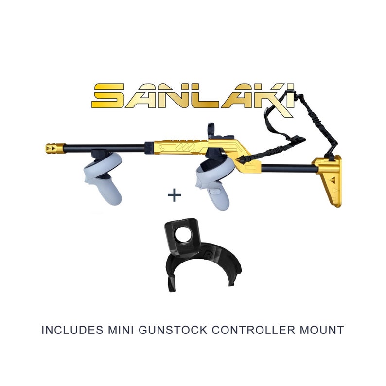 Limited Edition Gold VR Gunstock for Oculus Quest 2 1 & Etsy UK