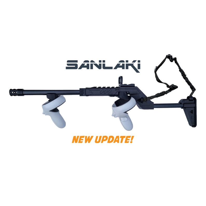 Sanlaki  Latest VR Rifle Gunstock  for Oculus Meta Quest 2 Yes