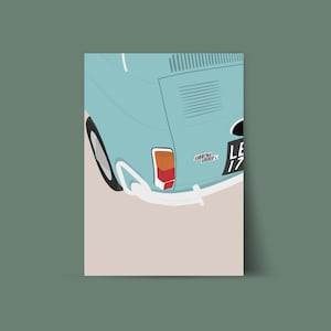 Vintage Car Illustration