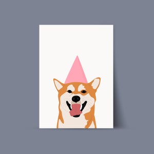 Shiba Illustration