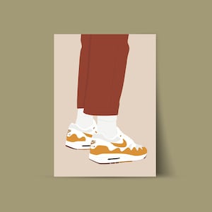 Illustration sneakers lover