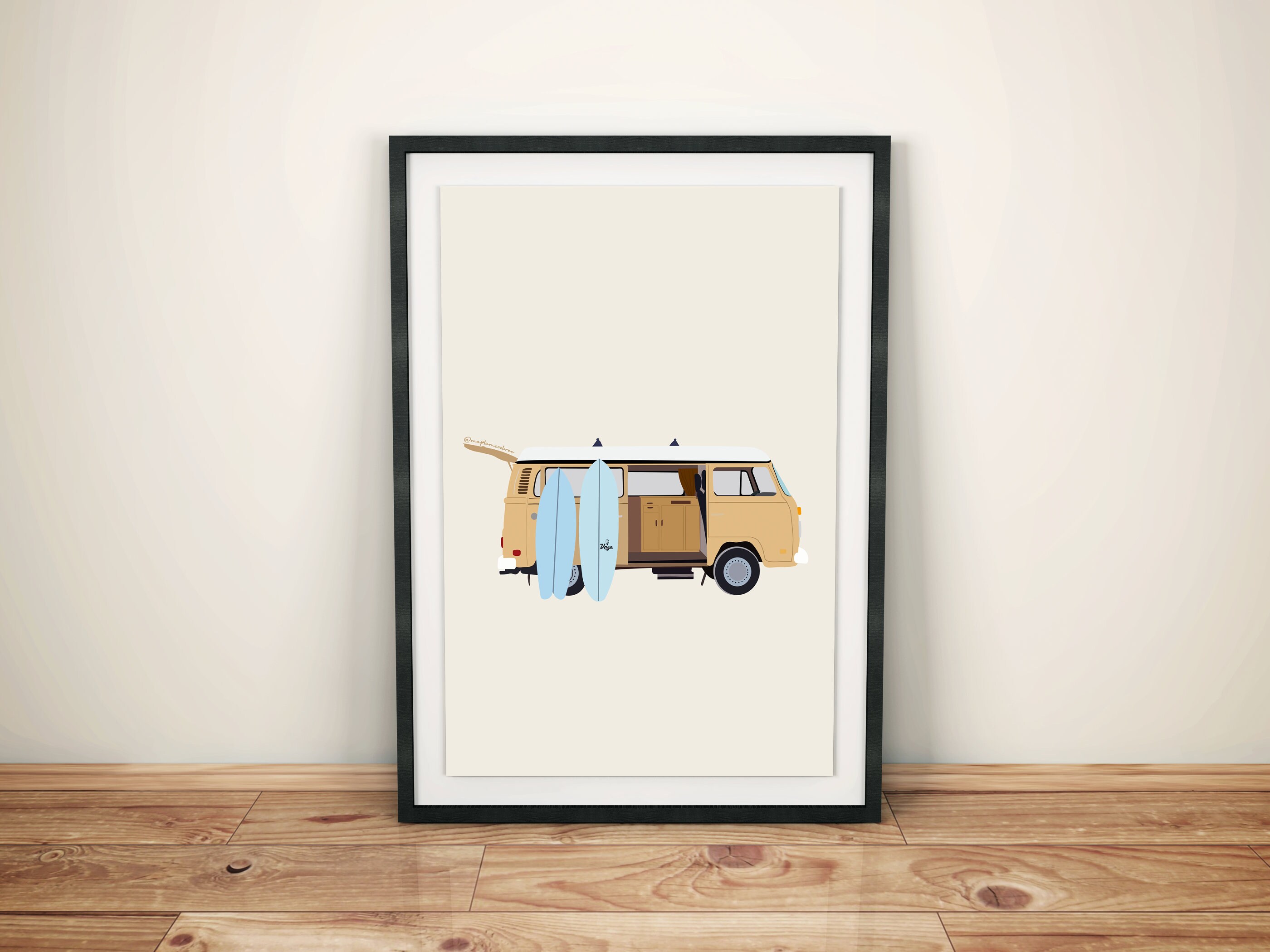 Illustration Van Volkswagen