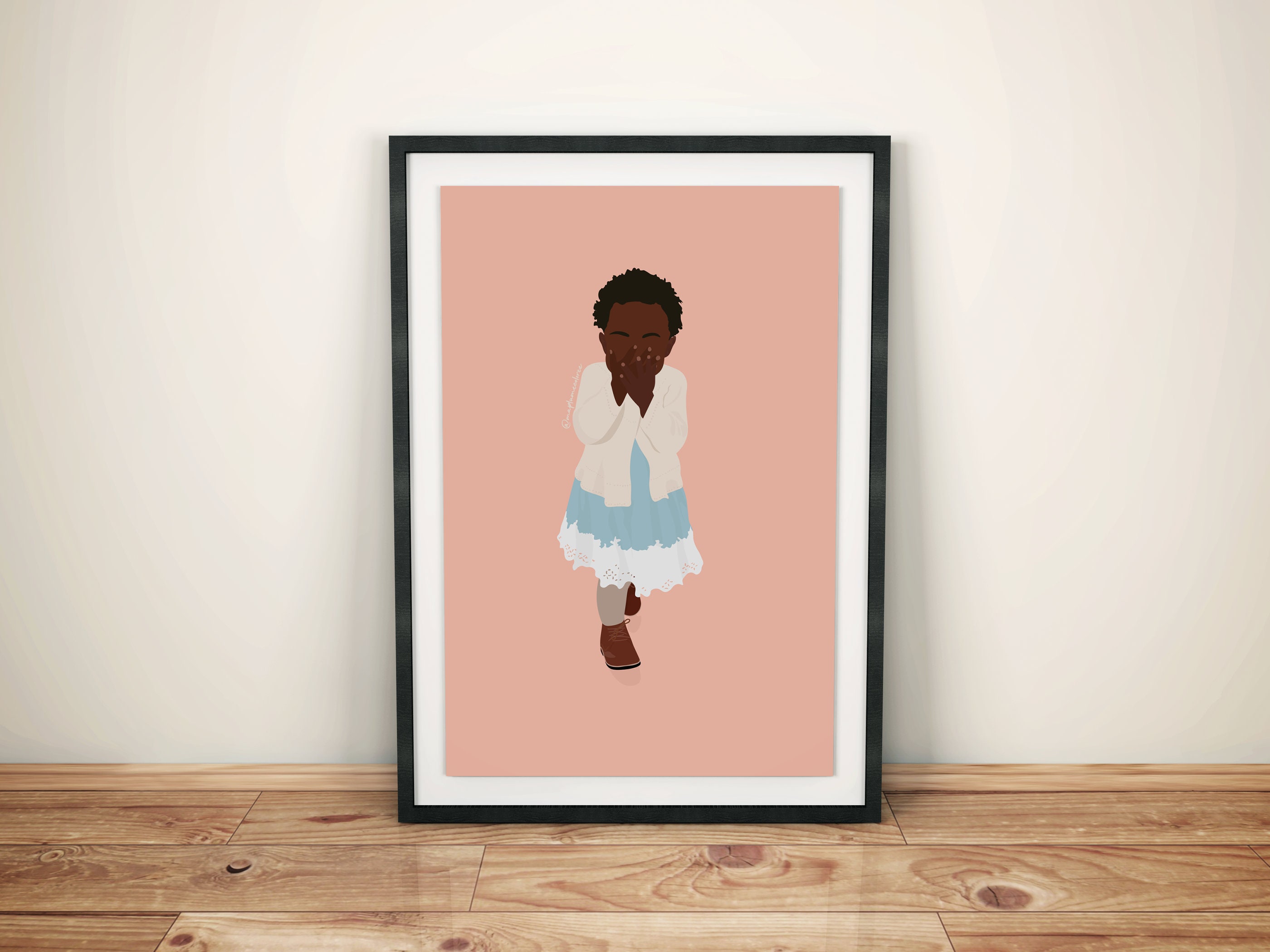 Illustration Fillette