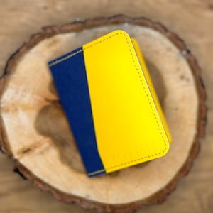 Portefeuille super fin, Portefeuille minimaliste à deux volets, Portefeuille en papier, Respectueux de l'environnement, Cadeau minimaliste, Porte-documents végétalien, Portefeuille durable