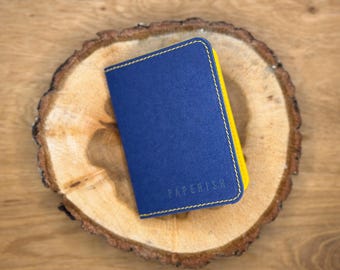 Minimalist Paper Bifold Wallet: Eco-Friendly Vegan Card Holder