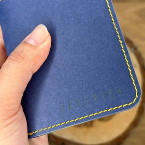 Portefeuille durable, Portefeuille minimaliste à deux volets, Portefeuille super fin, Portefeuille en papier, Respectueux de l'environnement, Cadeau minimaliste, Porte-documents végétalien