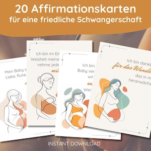 Affirmationskarten für friedliche Schwangerschaft, positive Mutterschaftssprüche, druckbare Schwangerschaftskarten, Boho-Schwangerschaft