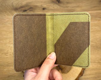 Sustainable Paper BiFold Wallet: Vegan Minimalist Gift