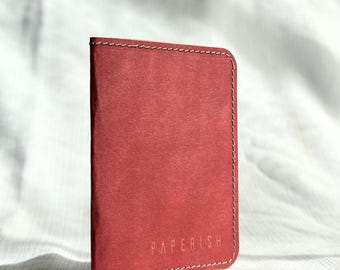 Minimalist Paper Bifold Wallet: Super Slim Vegan Cardholder