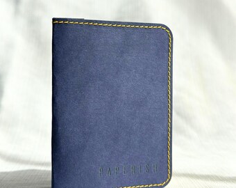 Minimalist Paper Bifold Wallet: Eco-Friendly Vegan Card Holder