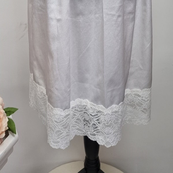 Vintage White Half Slip Petticoat