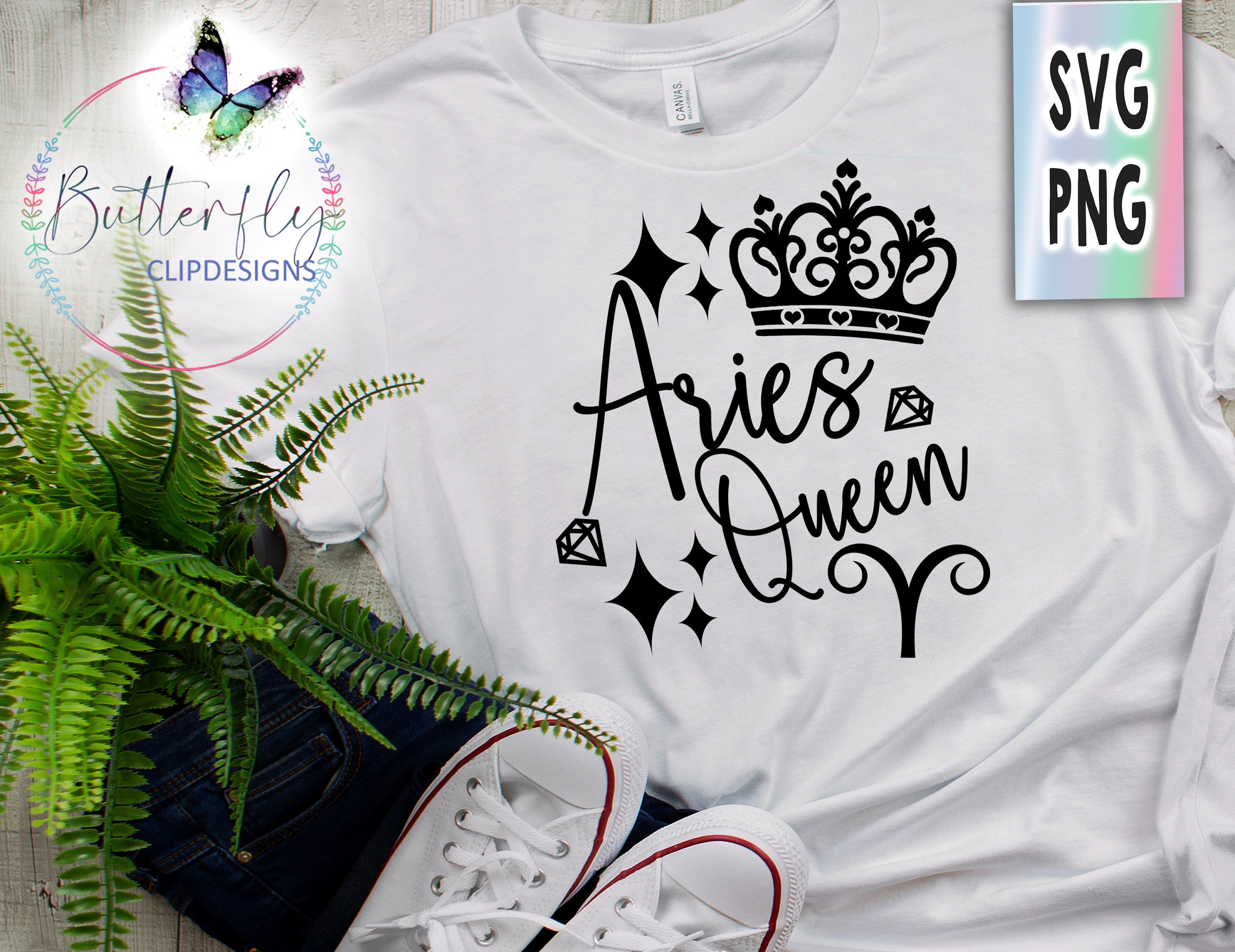 Aries Queen SVG