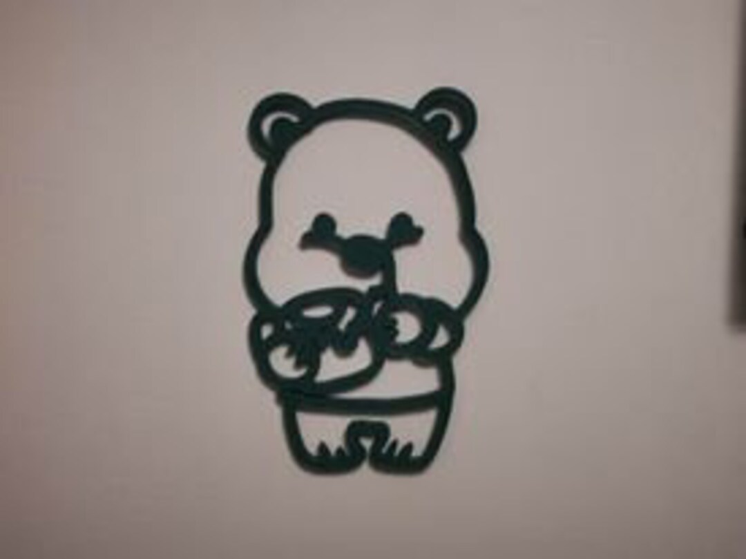 Winnie the Pooh Bear Wall Art Etsy
