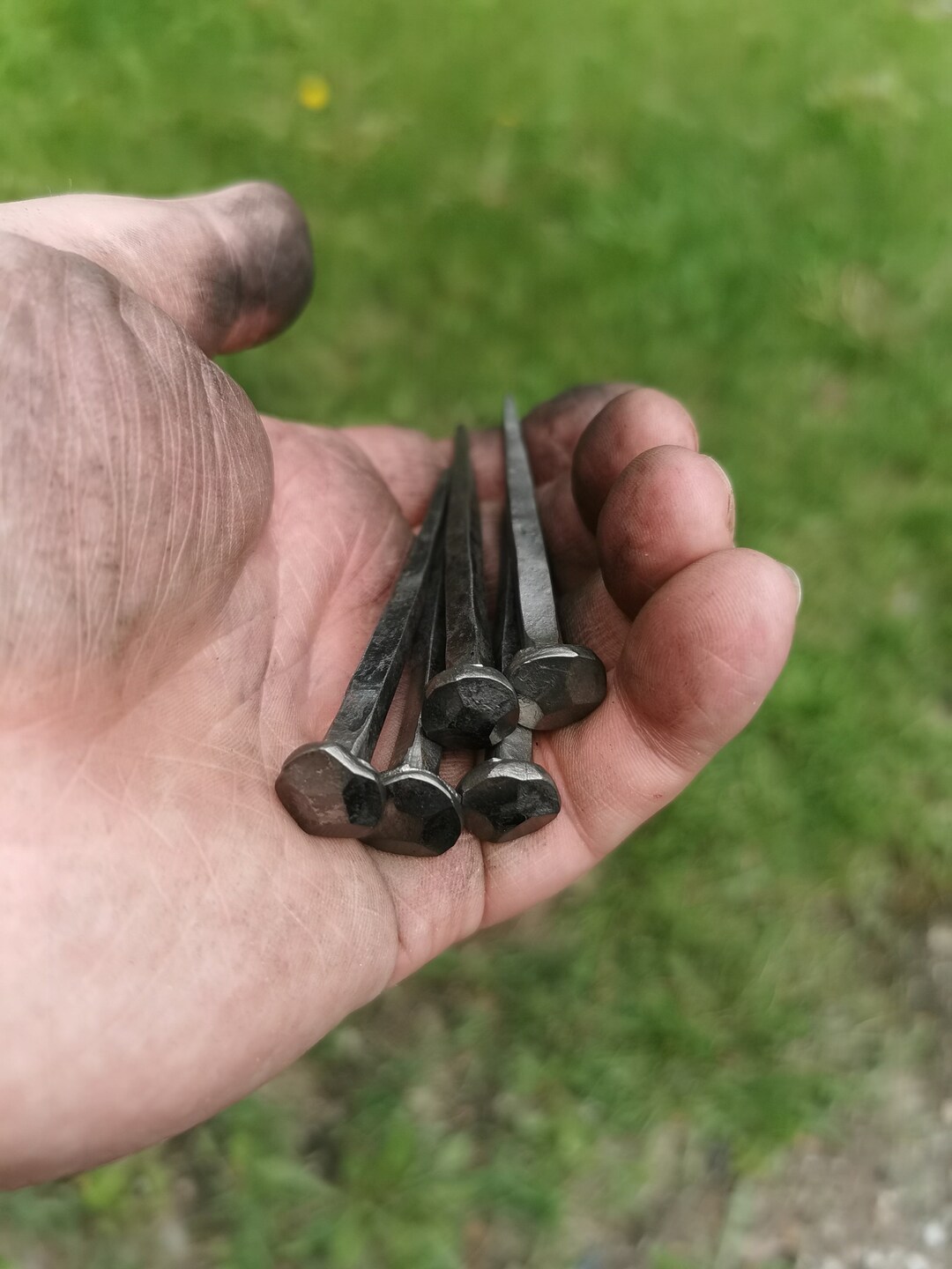 Hand 3 Inch Nails Etsy