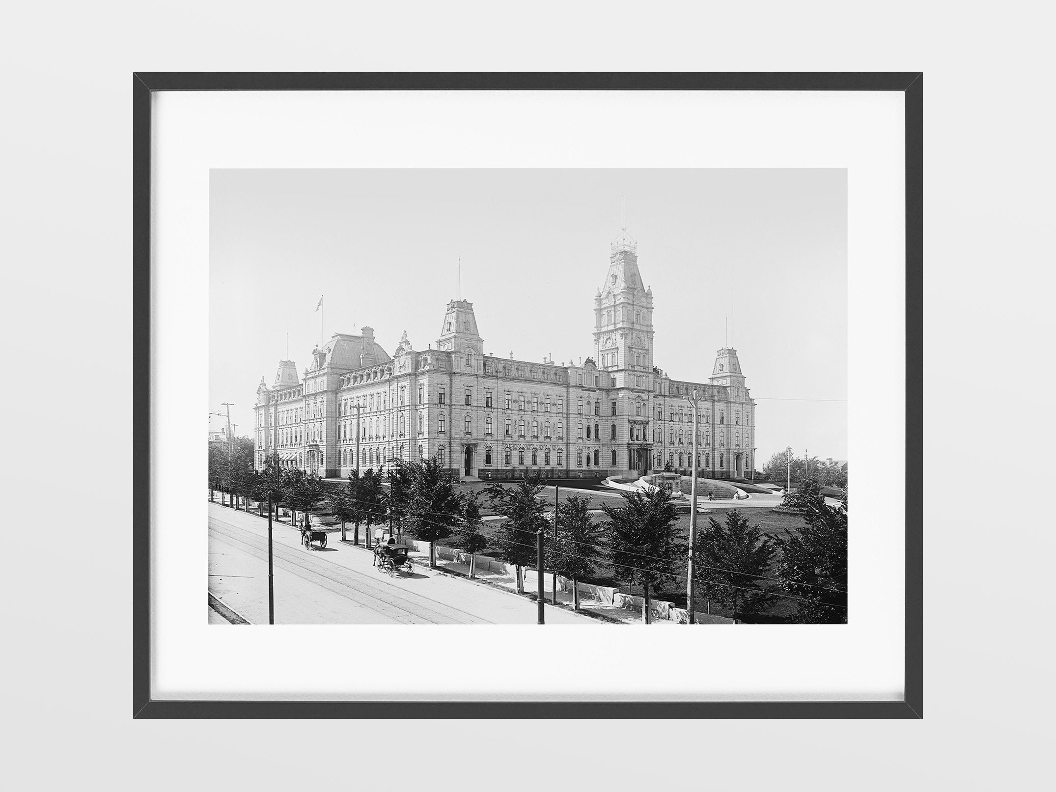 1890 Parliament Buildings Quebec Canada Premium Matte | Etsy