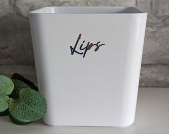 Pastel coloured personalised storage boxes