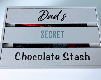 Dad's "secret chocolate stash box"