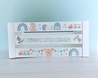 Personalised Little Library Crate