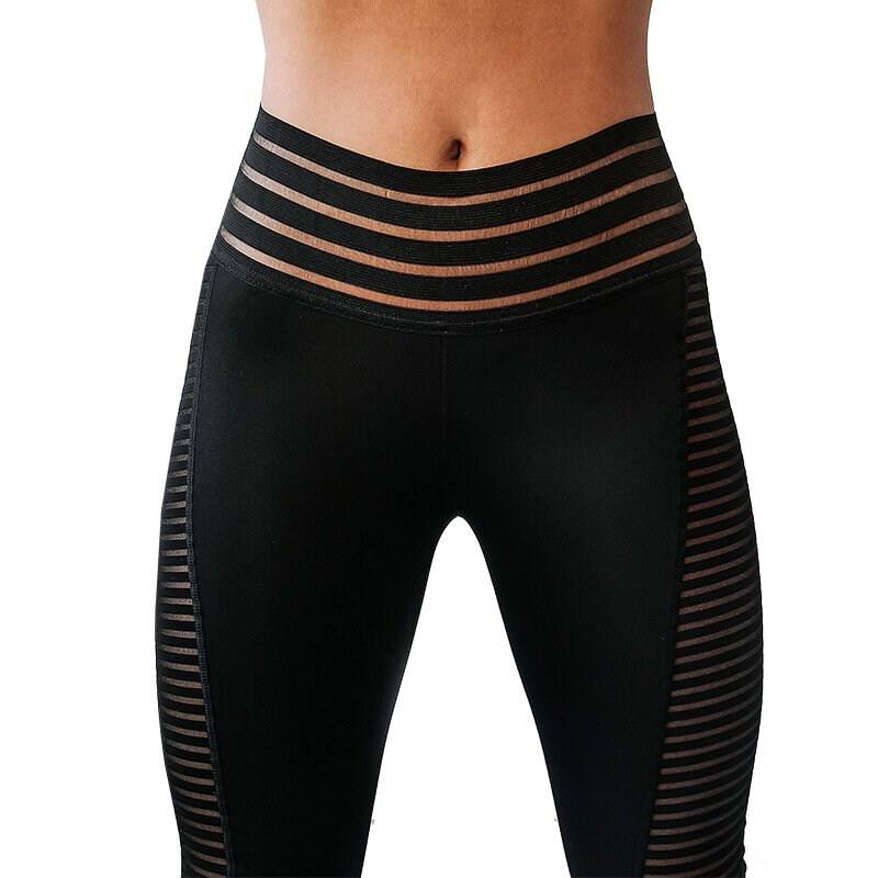 Buy Shaper Slimming High Waisted Yoga Leggings Tights With Mesh