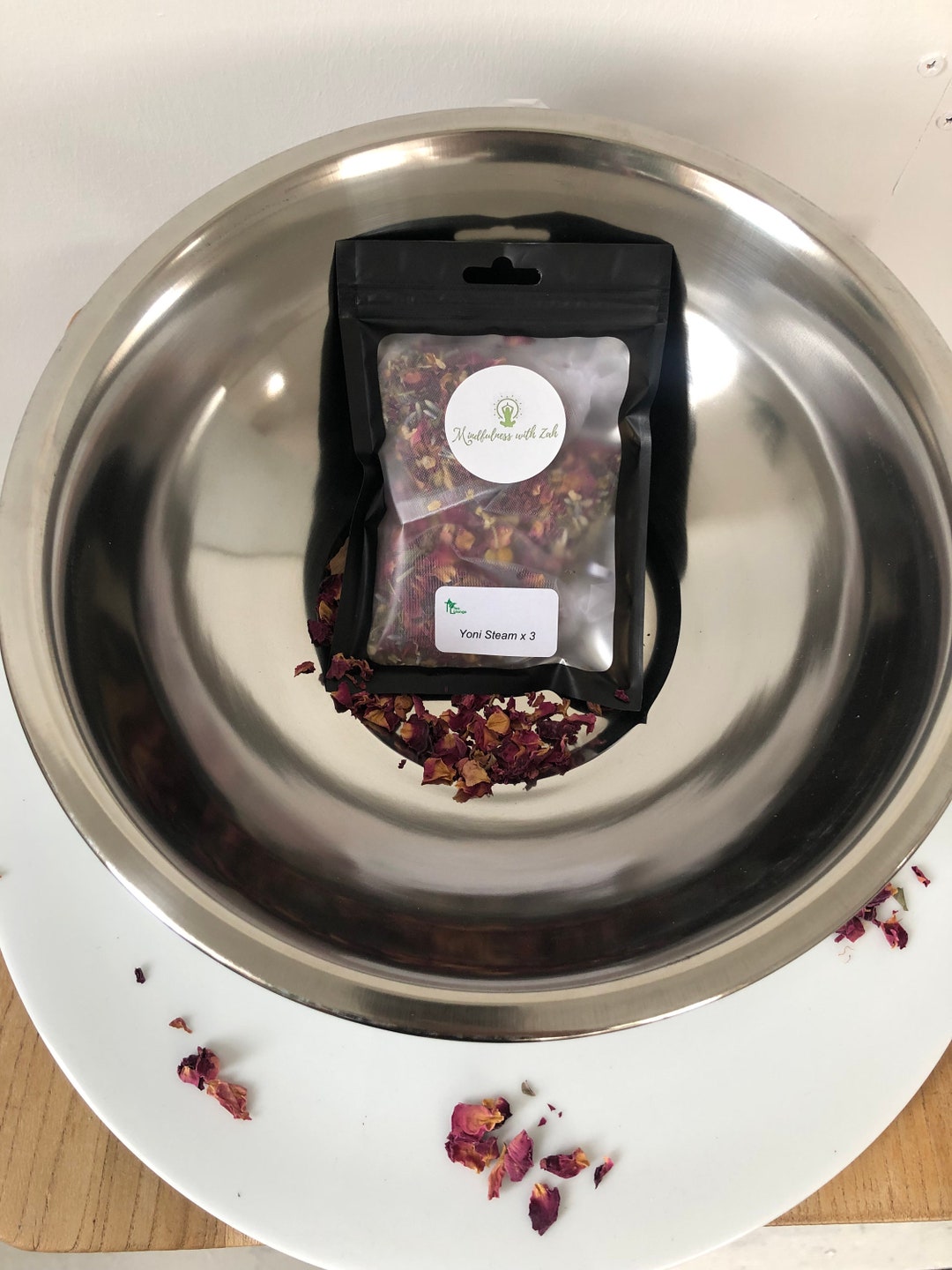 Yoni Steam Bowl With 3 Yoni Steams Yoni Herbs Yoni Seat Yoni Steam V