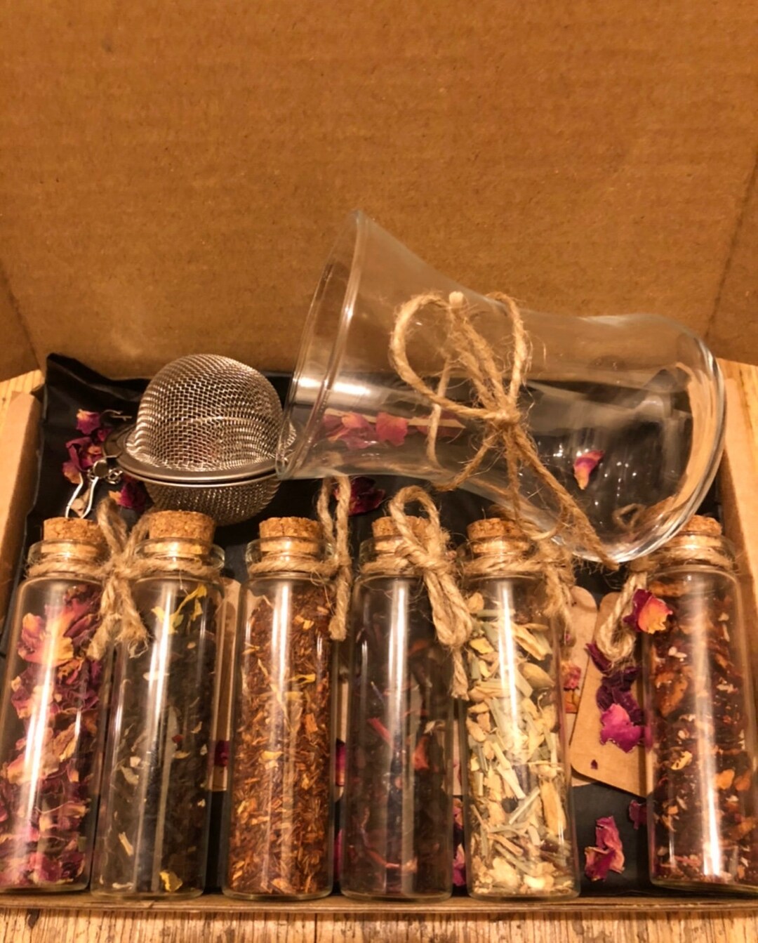 Tea Tasting Set, Tea Sampler Set, Tea Box Set, Herbal Tea Gift Set