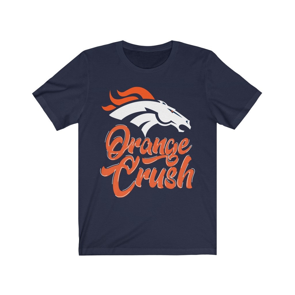 Denver Broncos tshirts NFL custom fan tshirts Broncos Etsy
