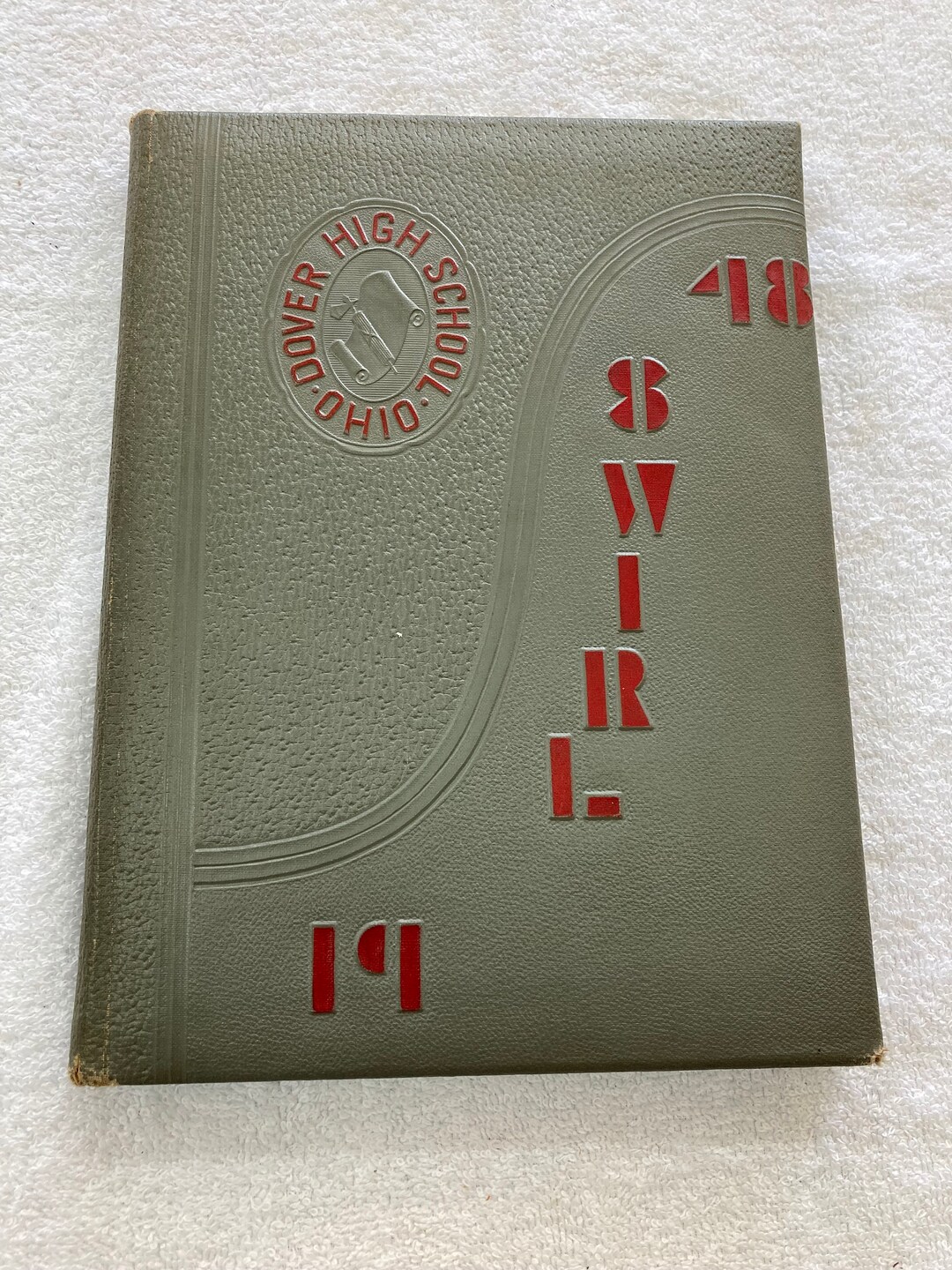 1948 Swirl Dover Ohio High School Yearbook Etsy