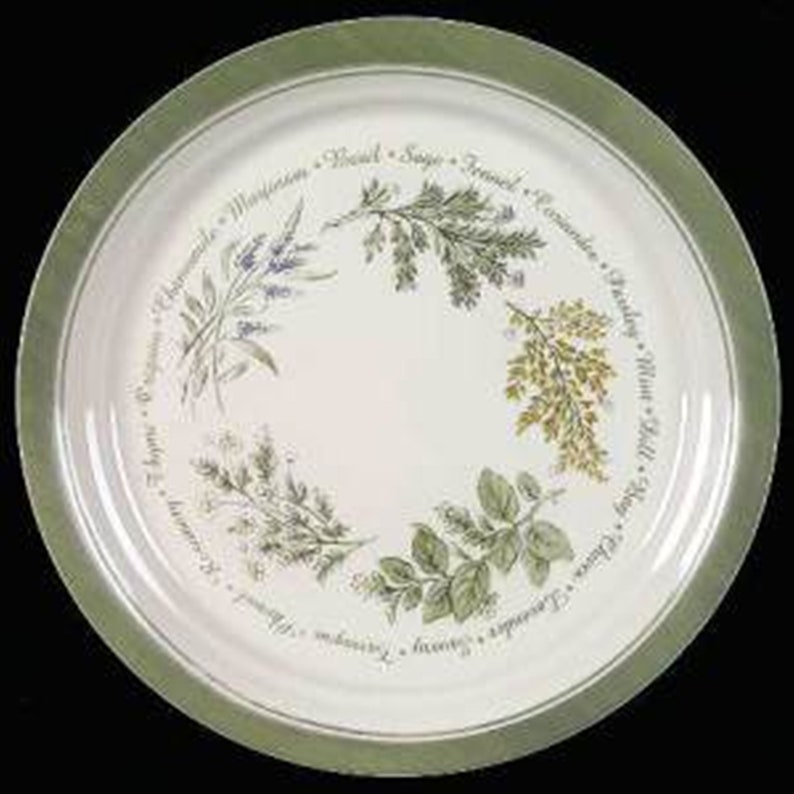 Corelle Thymeless Herbs Dinner Plate Etsy