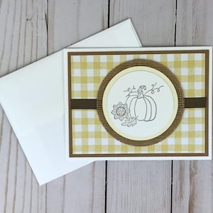 Fall Card Kits, Make Your Own Cards, Autumn Craft Kit, Easy DIY Crafts for Seniors, Card Kit DIY, Fall Greeting Card Kit, Handmade Card Kit image 3