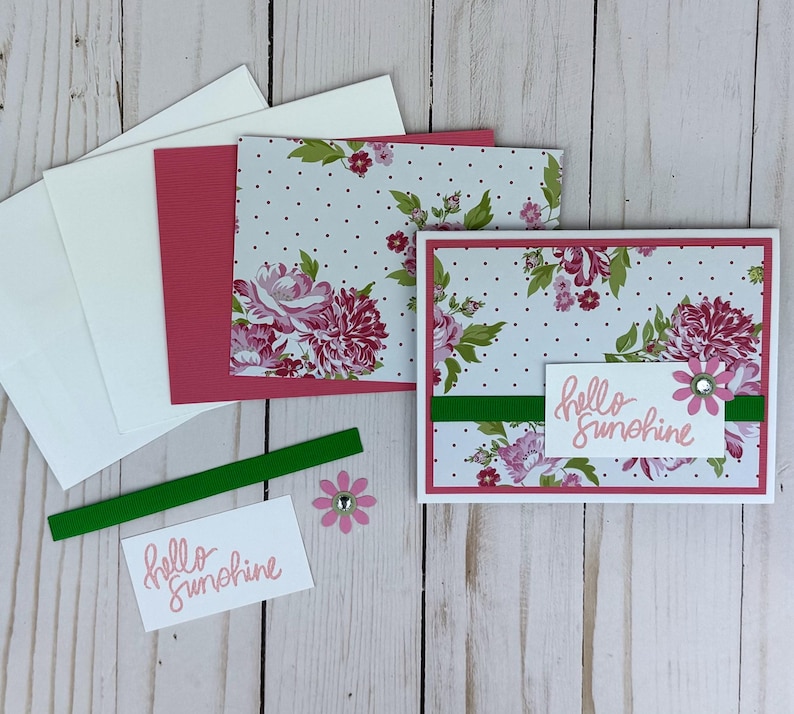 Card Making Kit for Adults, Make Your Own Cards, DIY Card Kit, Beginner Craft Kit, Easy DIY Crafts, Card Kits to Make, All Occasion Card Kit Bild 7