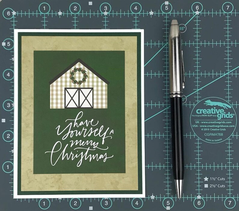 Christmas Card Making Kit, Christmas Cards DIY, Christmas Crafts for Adults, DIY Card Kit, Holiday Card Making Kit, Make Your Own Cards image 8