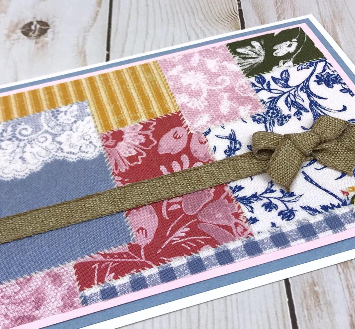 Mothers Day Quilt Card Mothers Day Card Handmade Etsy Comfy quilts and a good book mothers day means quilting time