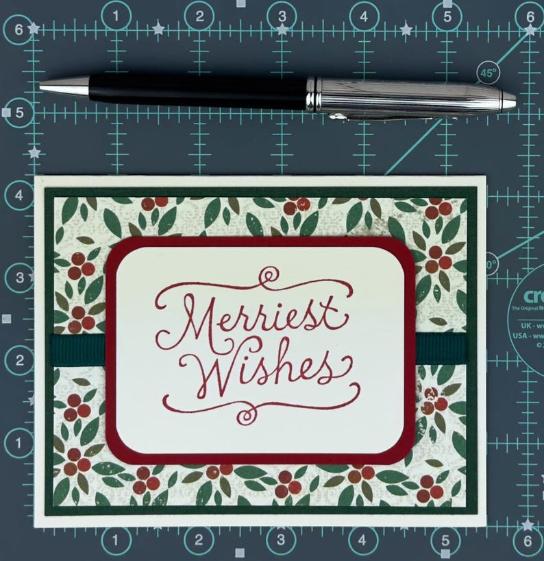 Christmas Card Making Kit for Adults, Holiday Card Kit DIY, Card Kits