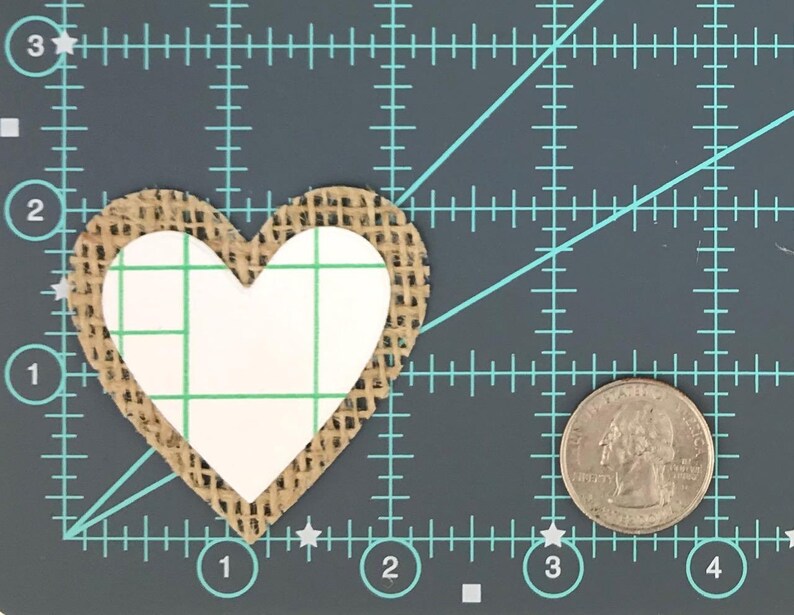 Burlap Heart Sticker Variety Pack Burlap Gifts Rustic Gifts for Mom Scrapbook Stickers Summer Stickers Gingham Stickers Cottagecore