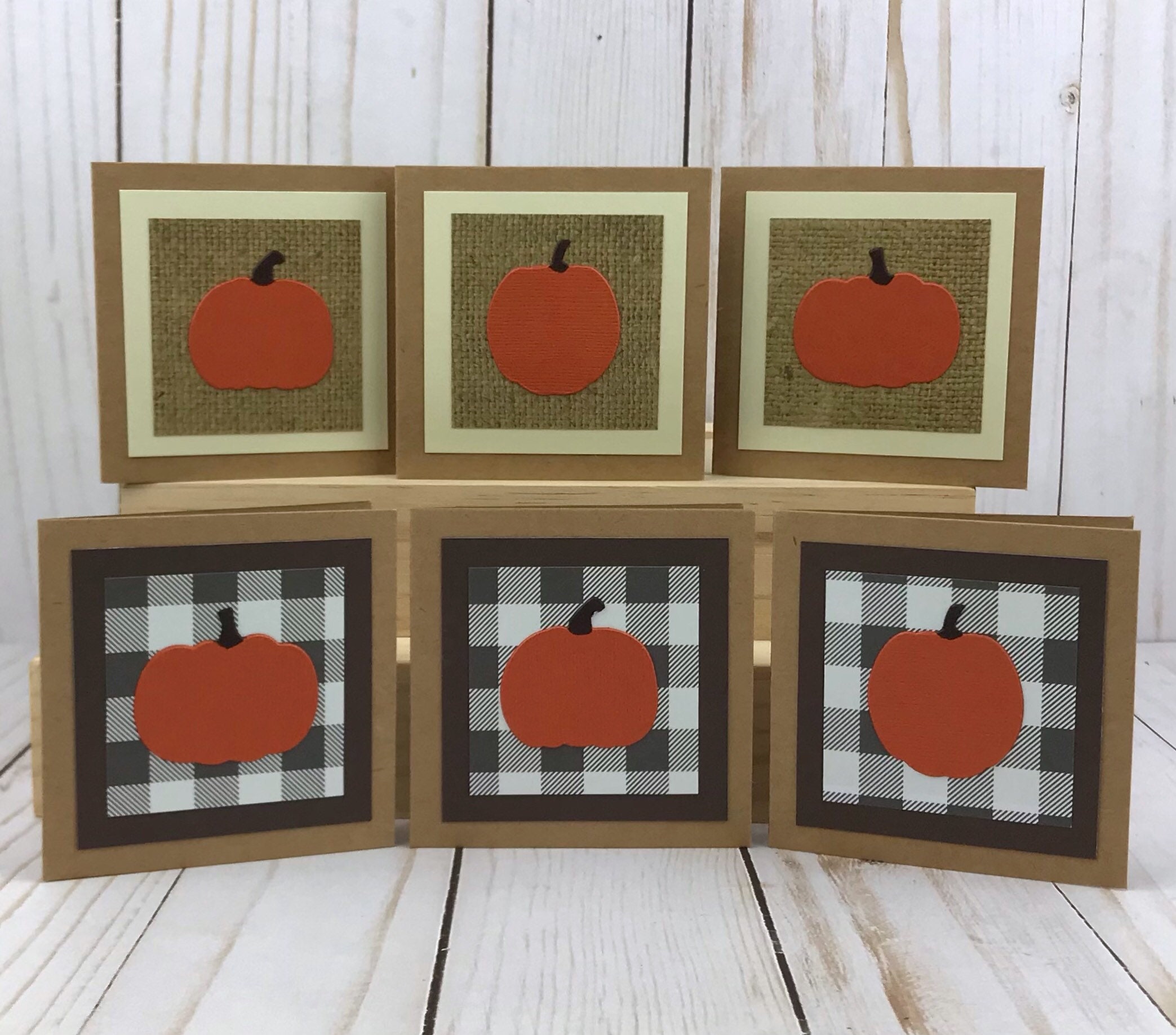 Mini Fall Card Kit, Thanksgiving Craft Kit, Card Making Kit for Adults ...