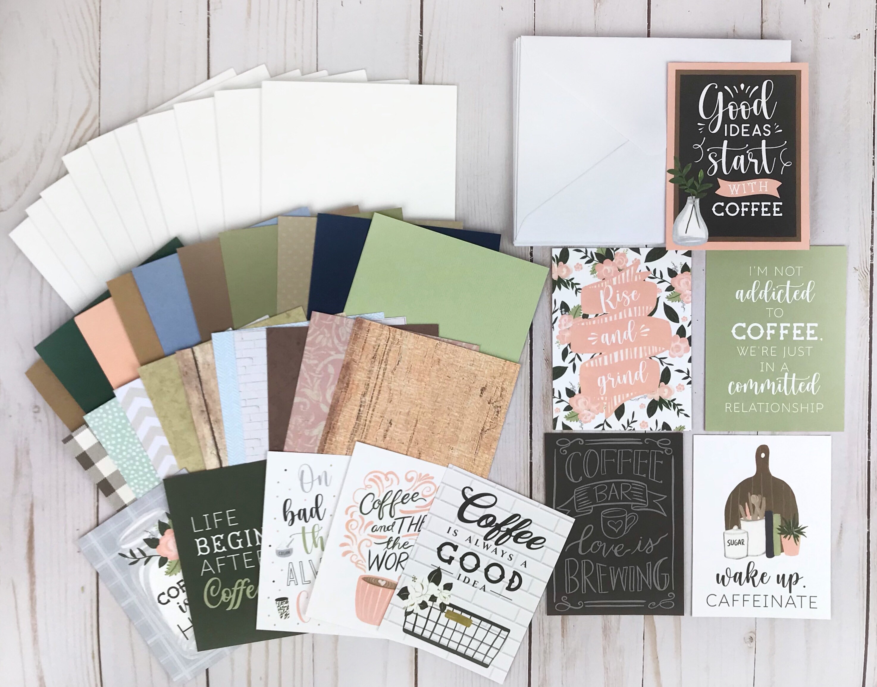 Card Making Kits for Adults DIY Card Kit Make Your Own Etsy