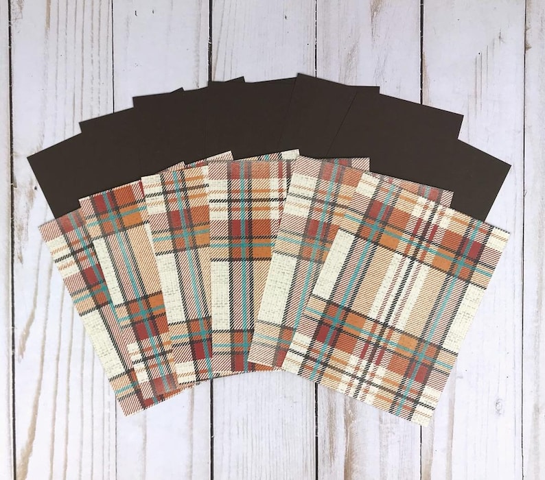 Thanksgiving Card Making Kits for Adults to DIY 6 Fall Cards: Easy ...