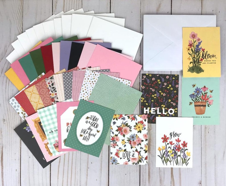 Cardmaking Kits DIY Craft Gifts for Adults DIY Greeting Etsy