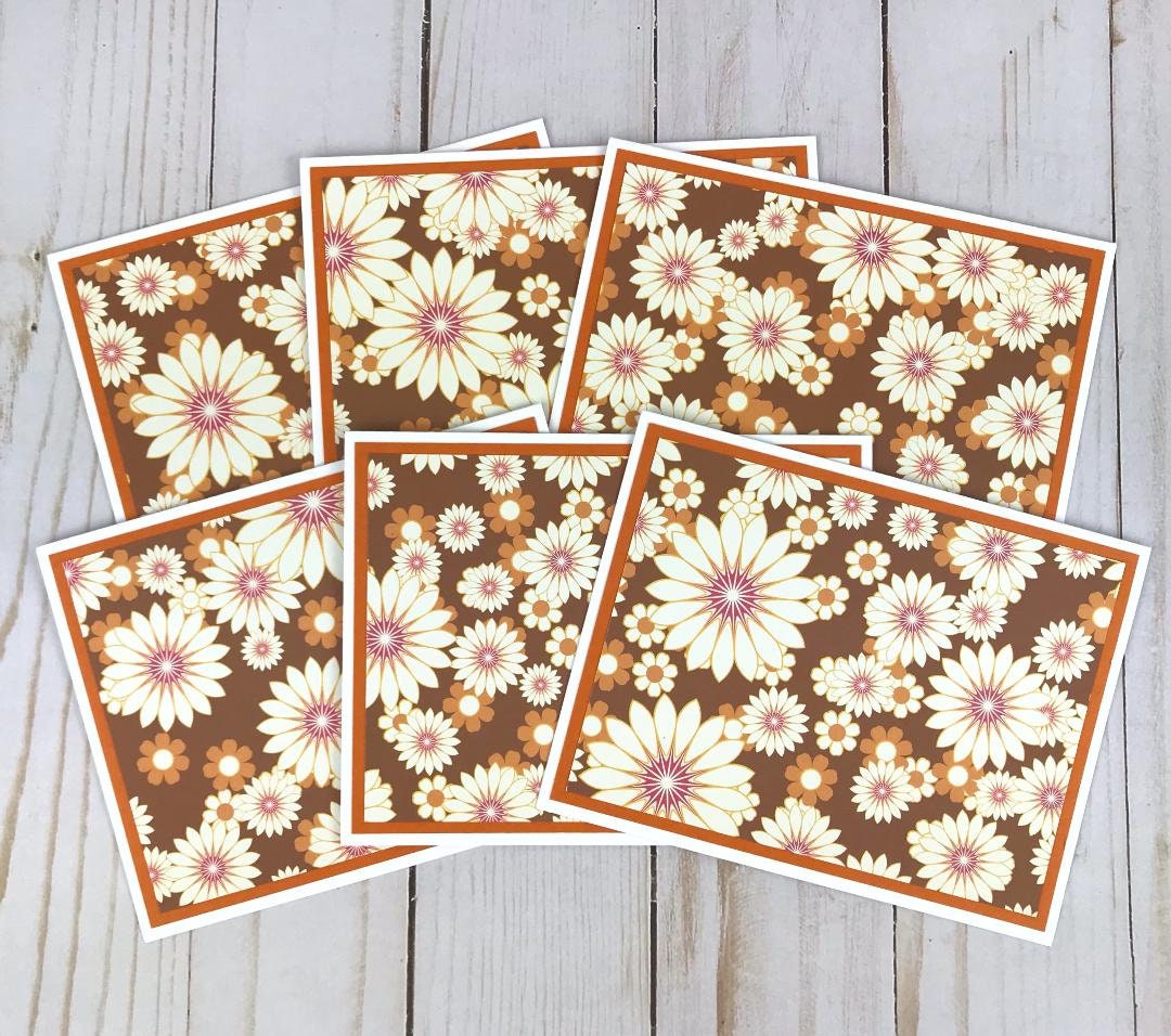 Fall Note Card Set, Fall Floral Cards, Cottagecore Card, Autumn Flowers ...