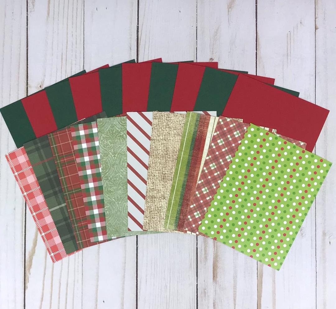 Christmas Card Kit Christmas Card Making Kits for Adults DIY Etsy