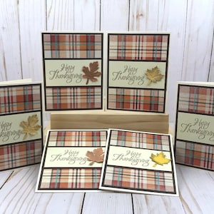 Thanksgiving Card Making Kits for Adults to DIY 6 Fall Cards: Easy ...