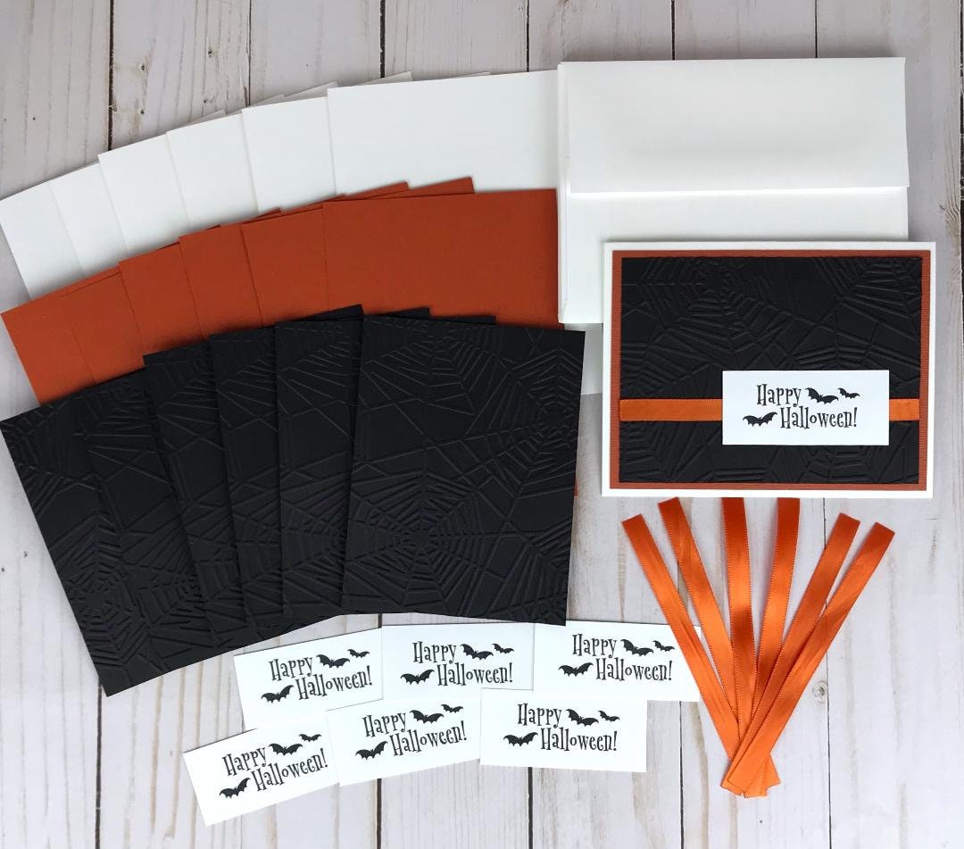 Halloween Card Kits, Card Making Kit for Adults, Halloween Craft Kit ...