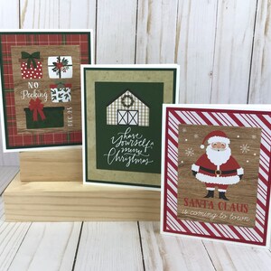 Christmas Card Making Kit, Christmas Cards DIY, Christmas Crafts for Adults, DIY Card Kit, Holiday Card Making Kit, Make Your Own Cards image 4