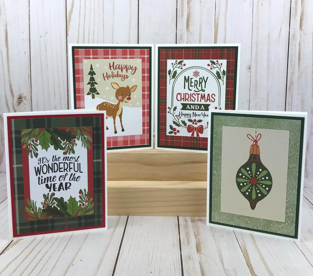 Christmas Card Kit Christmas Card Making Kits for Adults DIY Etsy