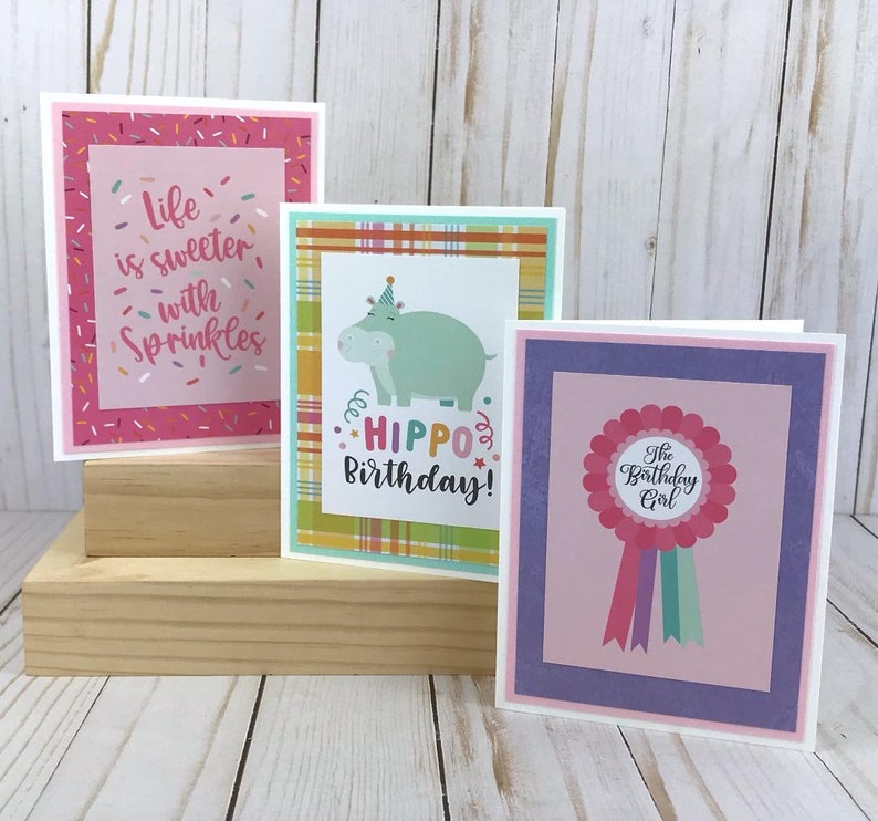 Birthday Card Kit Birthday Card Making Kits for Adults Make Etsy