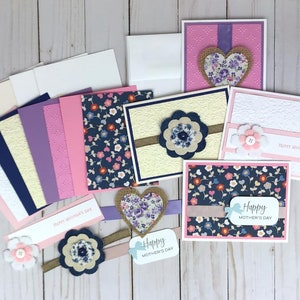 Mother's Day Card Making Kit for Adults, Handmade Card Kits, Make Your ...