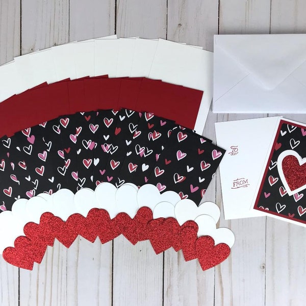 Diy Valentine Card Etsy