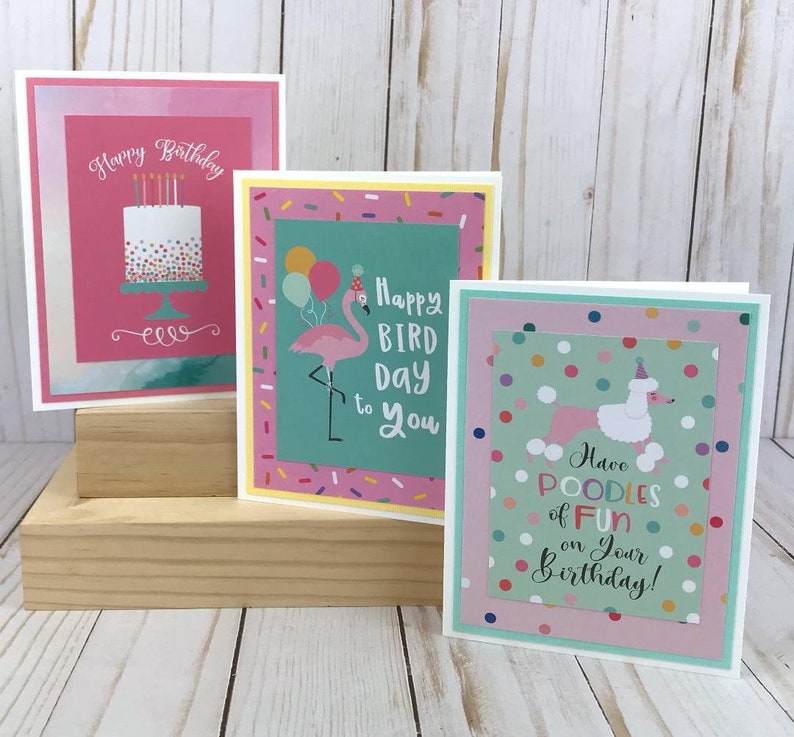 Birthday Card Kit Birthday Card Making Kits for Adults Make Etsy