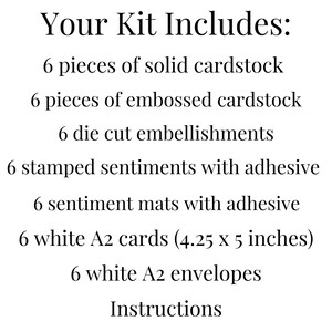 Holiday Card Making Kit for Adults, DIY Card Kit, Handmade Card Kit, Christmas Card Kit, Easy DIY Craft, Beginner Craft Kit, Make Your Own 画像 2